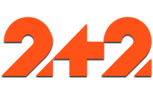 2+2 logo