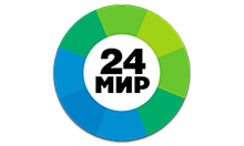 Мир 24 logo